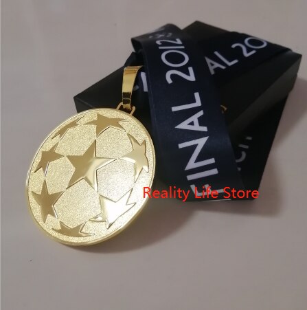 Serie A Medaille Europese Medaille Originele Grootte Voetbal Club Award Medailles Serie A Award Europese Voetbal Medaille Souvenir: 2012 European