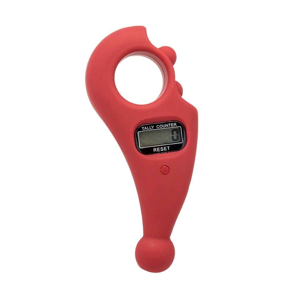 Bouddha perles compteur batterie puissante facile réinitialiser main défilement chapelet décompression jouet ABS Relaxation LCD numérique