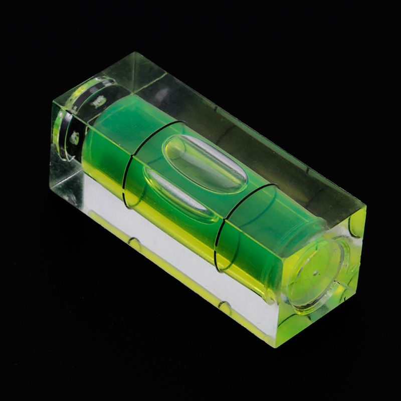 Mini Durable Spirit Bubble Level Picture Hanging Measuring Tool 3.8x1.4x1.4CM Mini Spirit Bubble Level