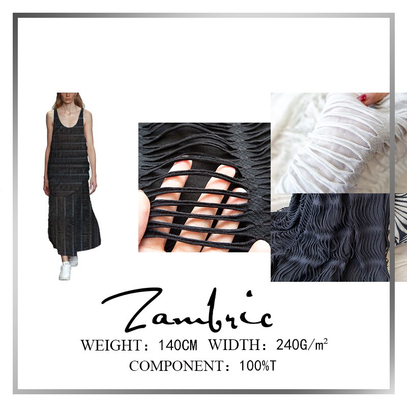 Tassel Knited Punk Decorate Fabric Traditional Style for Spring Summer