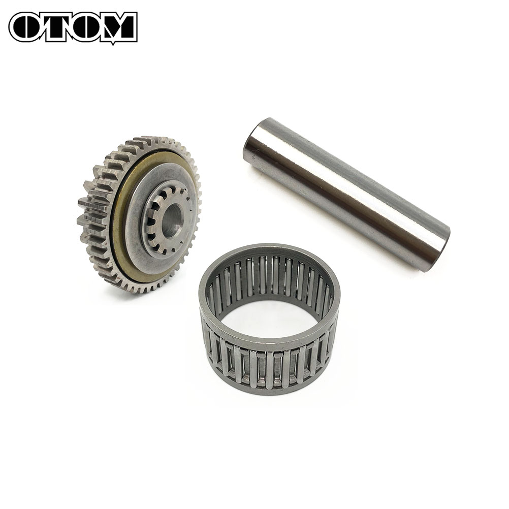 OTOM-accesorios para motocicleta, embrague de arranque de disco, rodamiento de aguja de doble engranaje para ZONGSHEN 450cc NC450, piezas de motor