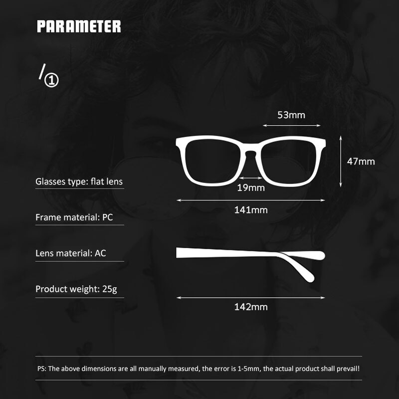Anti Blue Goggles Myopia Glasses Square Round Face Anti Radiation Eyeglass Flat Glasses Full Frame Glasses Clothing Accessorie