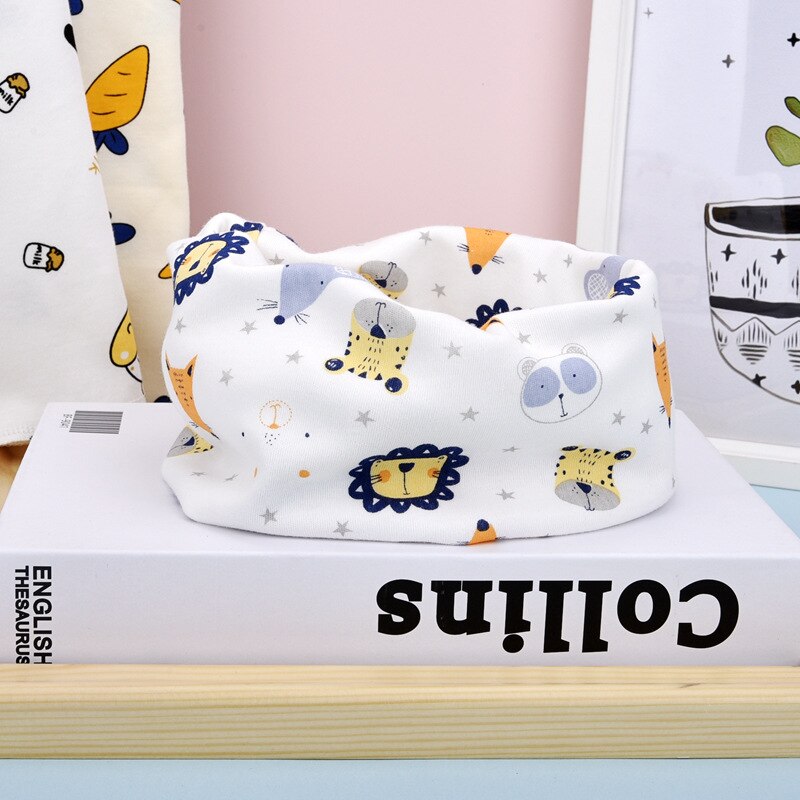 Foulard en coton pour enfants, nouveauté, collection printemps automne hiver: lions
