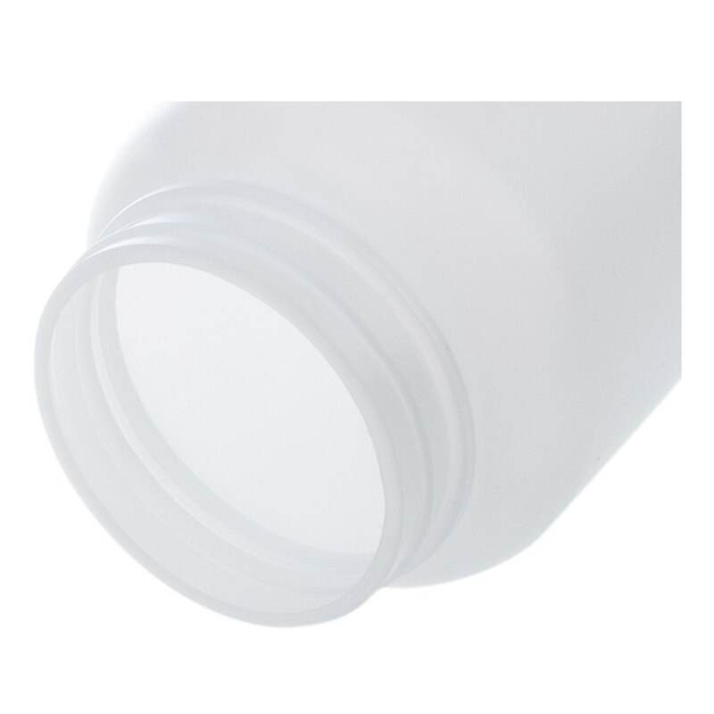 2X Laboratory Chemical Storage Case White Plastic Widemouth Bottle 500ML