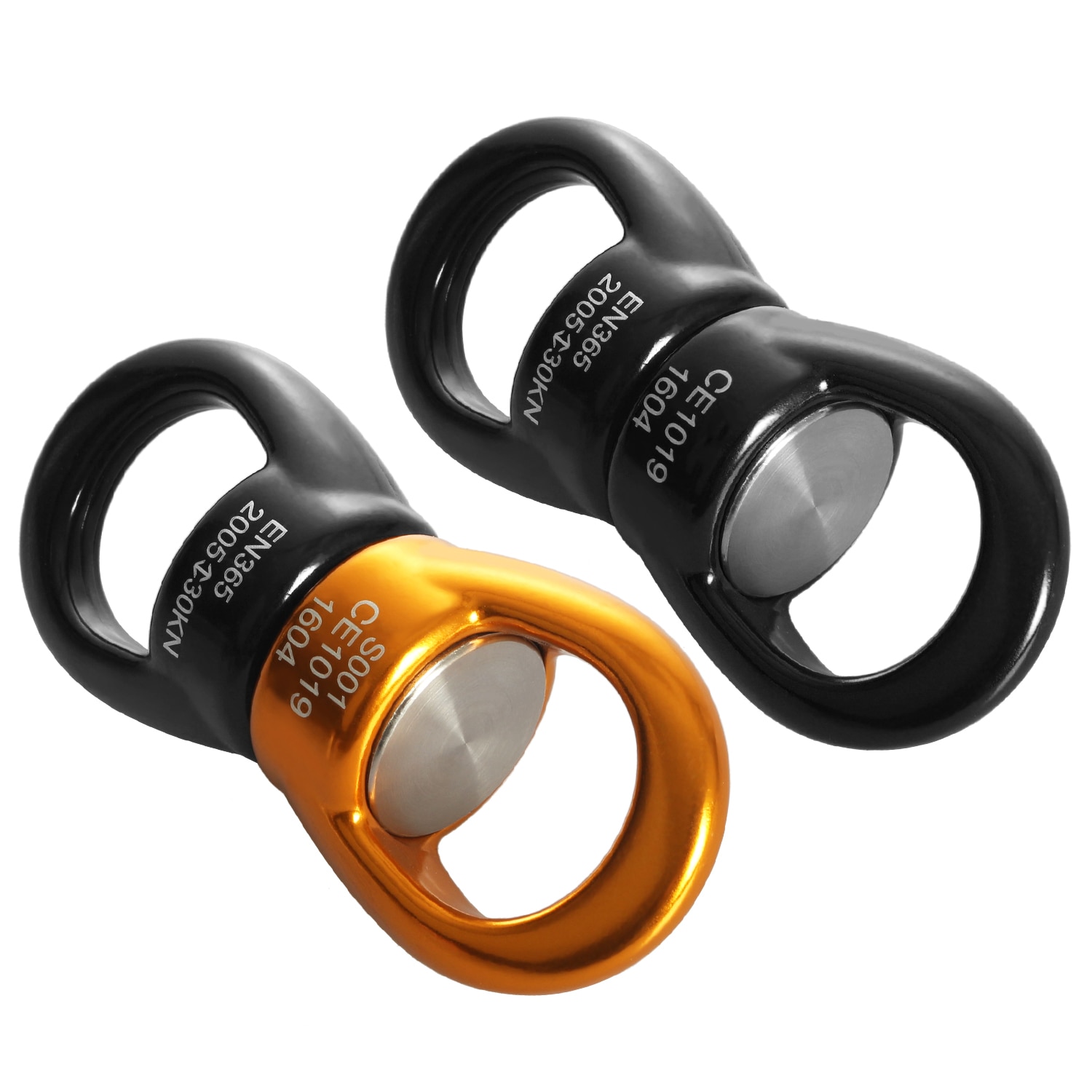 Lixada Swing Swivel 30kN Safest Rotational Device Swing Spinner Carabiner Swivel Climbing Rope Swivels for Swing Setting Hammock