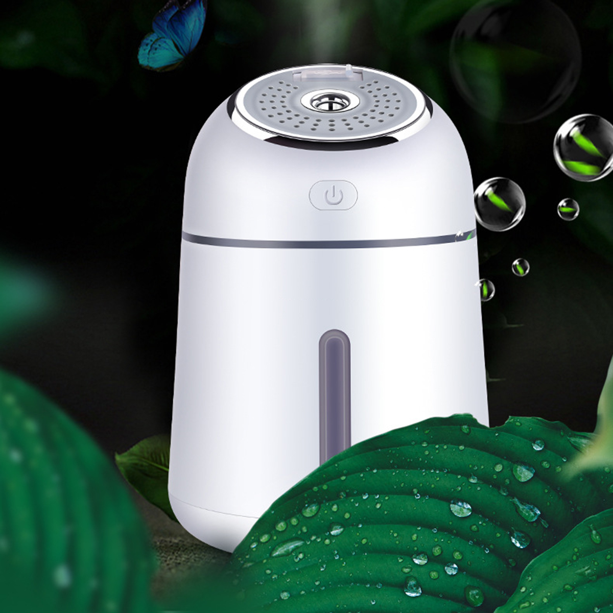 250ml Mini Luchtbevochtiger USB Cool Mist Geurverspreider met Kleurrijk Licht Nachtlampje voor Thuis Slaapkamer Auto Luchtbevochtiger Luchtreiniger kopen vanaf een prijs van 6.97