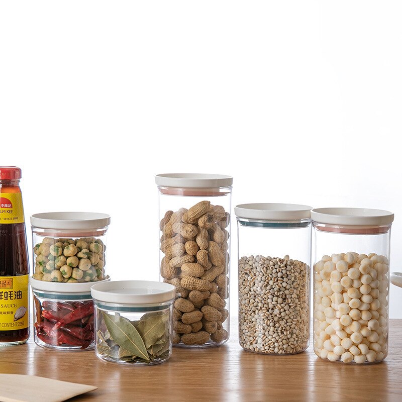 El tanque sellado se puede apilar con tanque de almacenamiento de granos, cocina, cubierto de plástico, almacenamiento de alimentos y caja de mantenimiento fresco