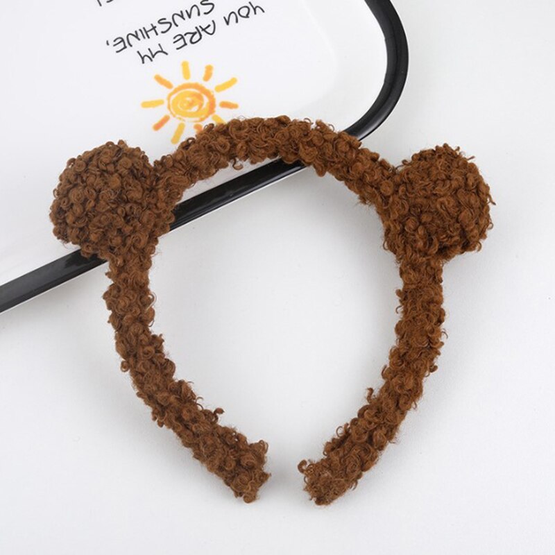 Serre-tête pour cheveux bouclés en forme de mouton sauvage, accessoire de coiffure, joli serre-tête