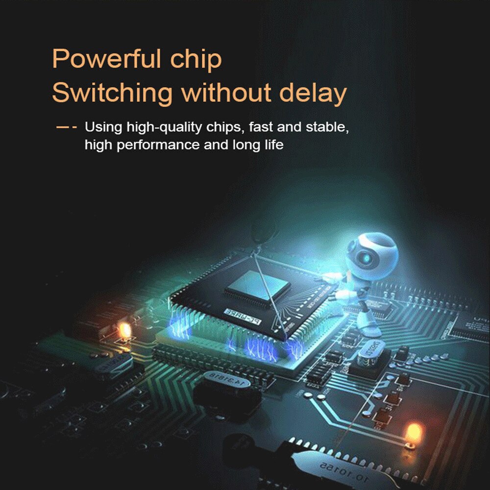 HDMI-compatible 4K HD 1.4 Bi-Directional Switch 4K@30Hz 2K@60Hz 1in 2out 2 in 1out High Speed Splitter Converter for Xbox PS4