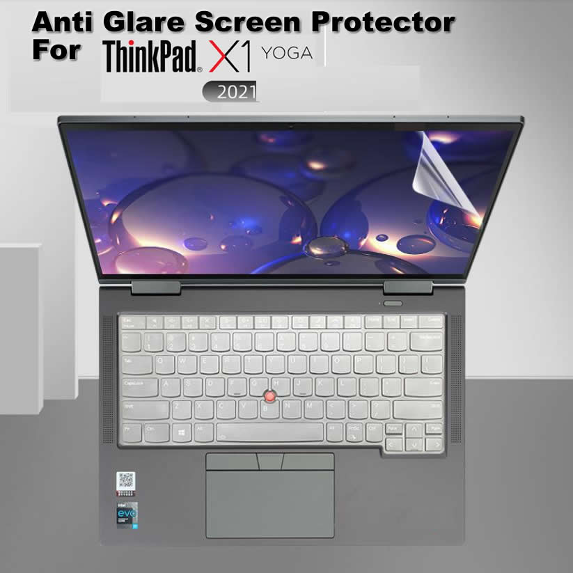 2 Pieces Anti Glare Blue​Ray 14.5 Inch Screen Guard Protector For ThinkPad X1 Yoga 14.5 16:10