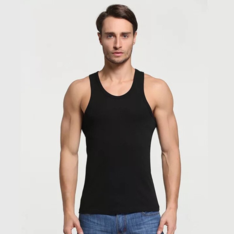 Men's Tank Tops Homewear Cotton Vests Casual Underwaist Comfortable Tops bodybuilding clothing