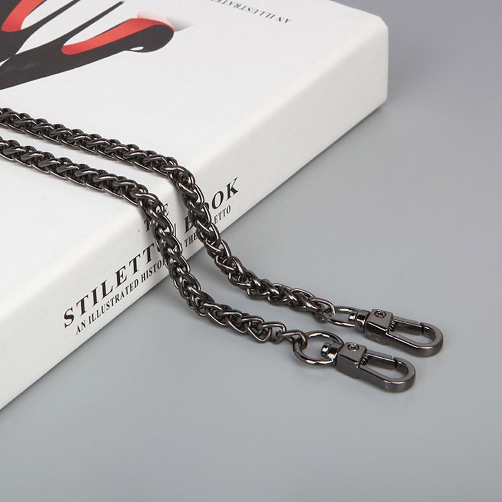 60cm 120cm Golden Silvery Aluminum Chain Metal Chain Handle Replacement Chain For Jewelry Making Findings Bag Chain Strap: 3/8" / Light Gold