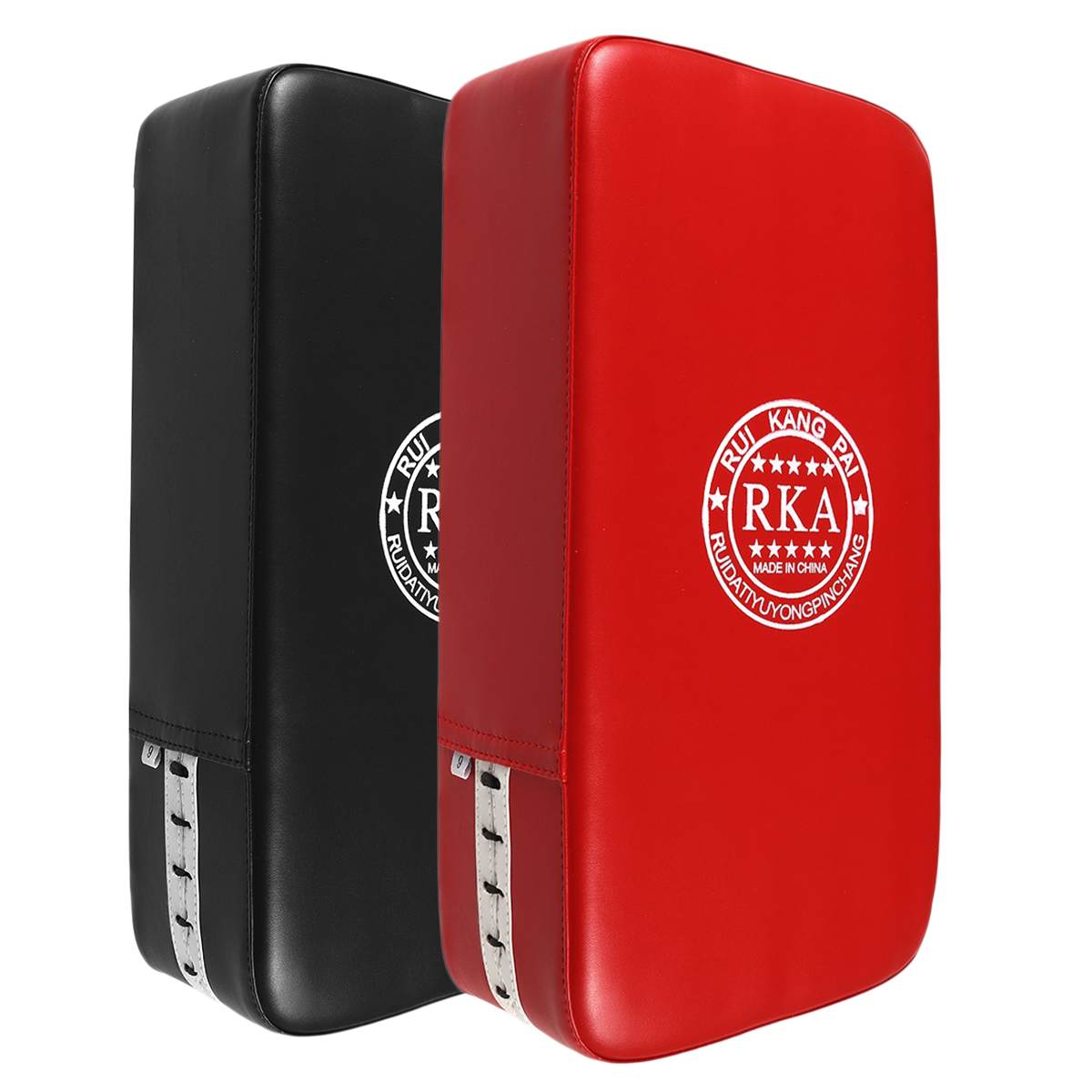 2pcs Punching Bag Boxing Pad Sand Bag Thickening Taekwondo MMA Hand Kicking Pad PU Leather Training Gear Muay Thai Foot Target