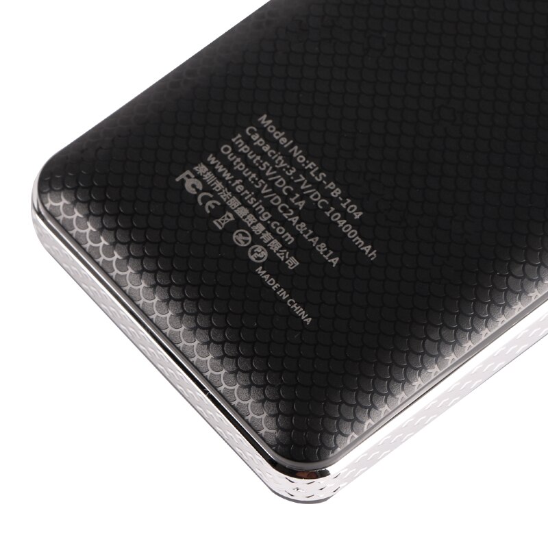 FERISING Accumulatori E Caricabatterie Di Riserva 3 USB ESTERNA 18650 Batteria al litio 10000mAh + 2A CARICATORE Portatile Con Display a LED (Vendita di liquidazione)