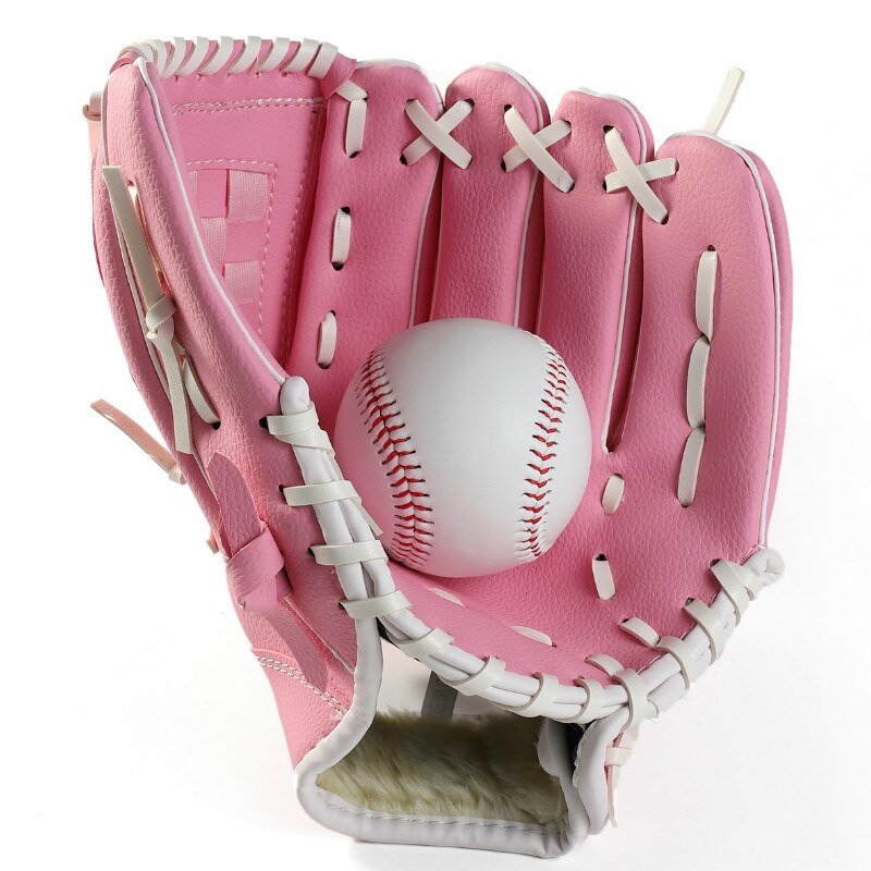 Espesar campo lanzador de béisbol guantes de niños, niñas y adolescentes adultos accesorios de béisbol