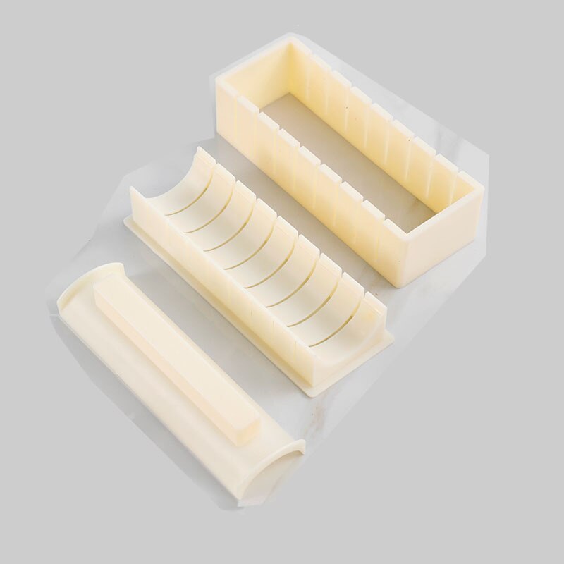 3/10/11Pcs/Set Sushi Maker Equipment Kit,Japanese Rice Ball Cake Roll Mold Sushi Multifunctional Mould Making Sushi Tools: 3Pcs-Round