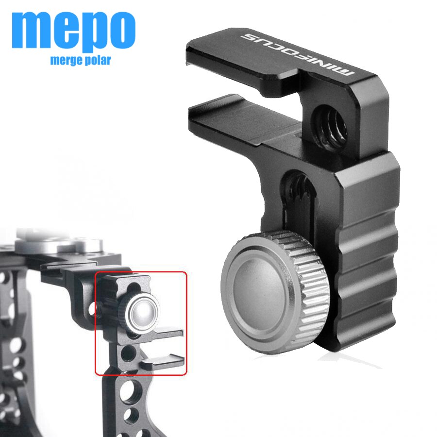 Camera Cable Clamp - HDMI Lock Adapter - Aluminum Alloy - for Cage & Monitor - for Sony A6400/A6500/A6300