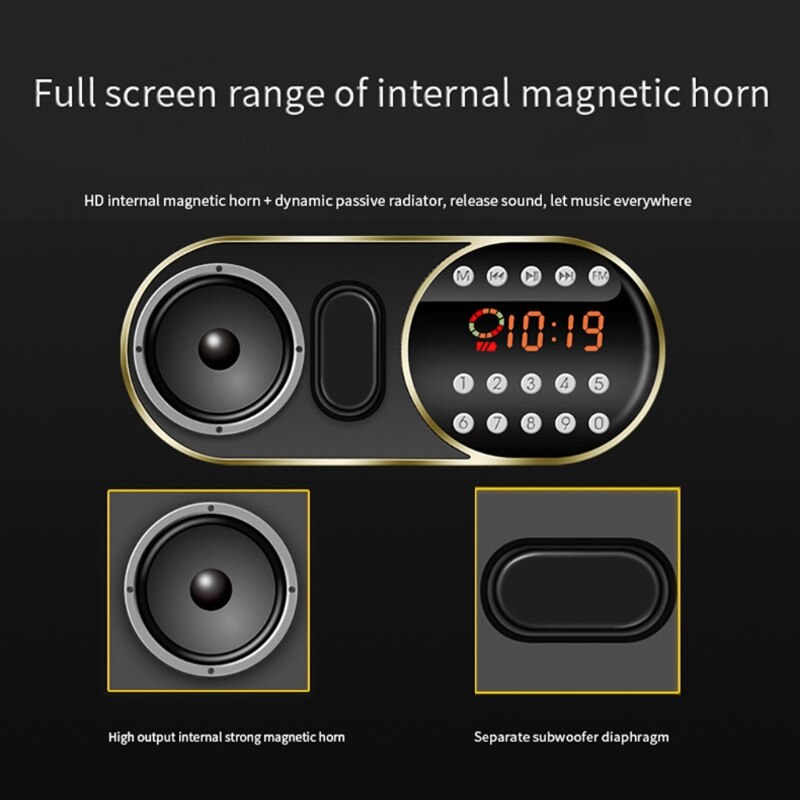 Portable Fm Radio Walkman Draagbare Speaker Usb Muziek Radio Speler