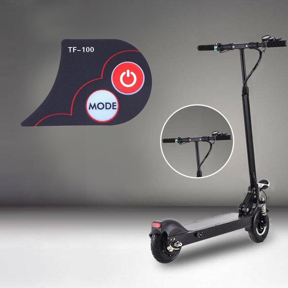 Skuter elektryczny TF-100 wyświetlacz naklejki naklejki prędkościomierz naklejki dla Kugoo M4 części skuter elektryczny 36V-48V G4D2