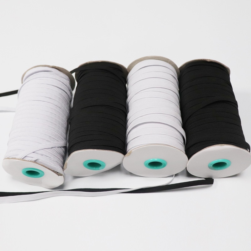 5 meter elastiek ondergoed kraag rand naai accessoires voor mouw zijkant zwart wit diy handgemaakte polypropyleenvezel