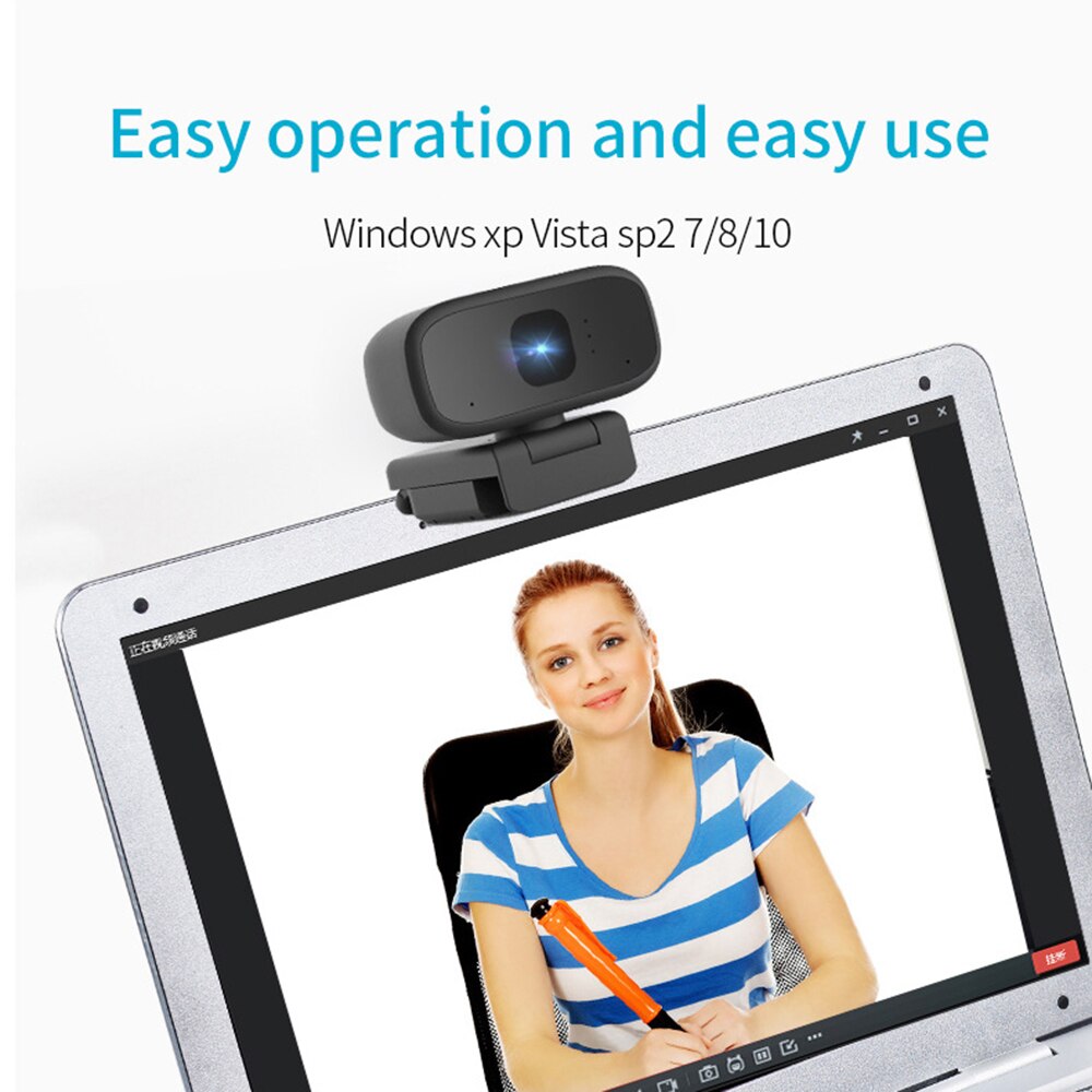 Hd 720/1080P Webcam Computer Pc Web Camera Met Microfoon Voor Live-uitzending Video Bellen Conferentie Workcamara Web para Pc