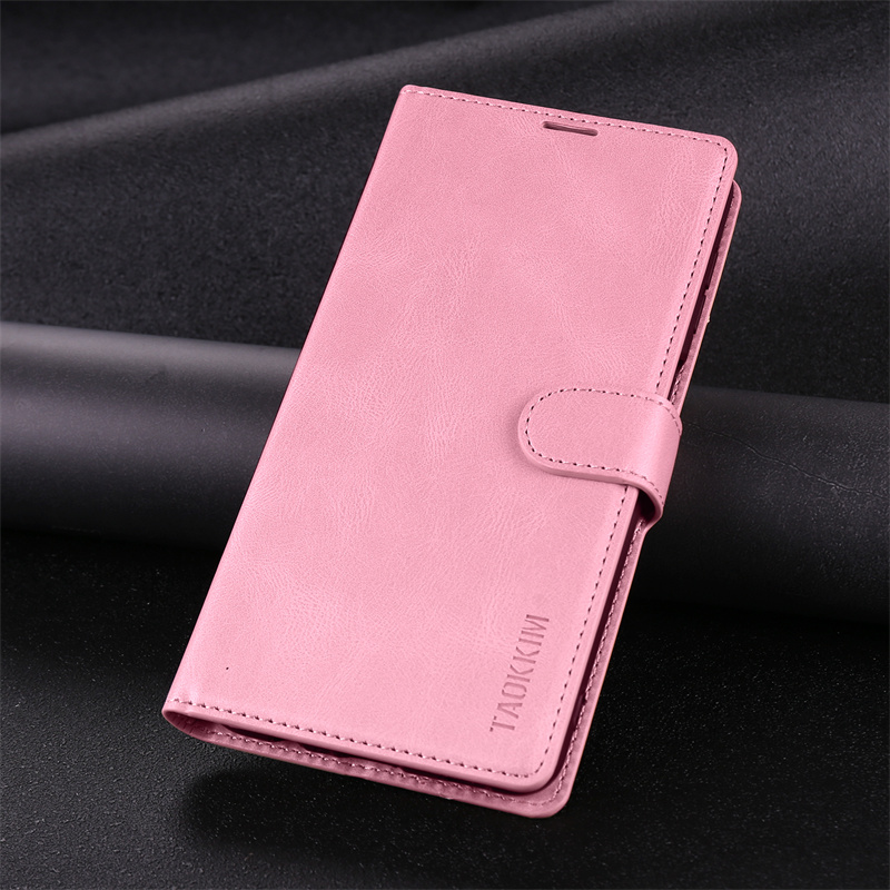 Coque à rabat pour Samsung Galaxy S22 s 22 Ultra, étui avec fente pour carte, SM-S901B: S22 Ultra / Rose