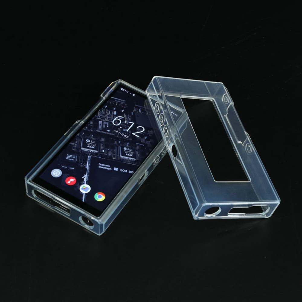 Soft Tpu Clear Beschermhoes Cover Voor Fiio M11 Plus Ltd Muziekspeler Accessoires Huid Volledige Shell Case