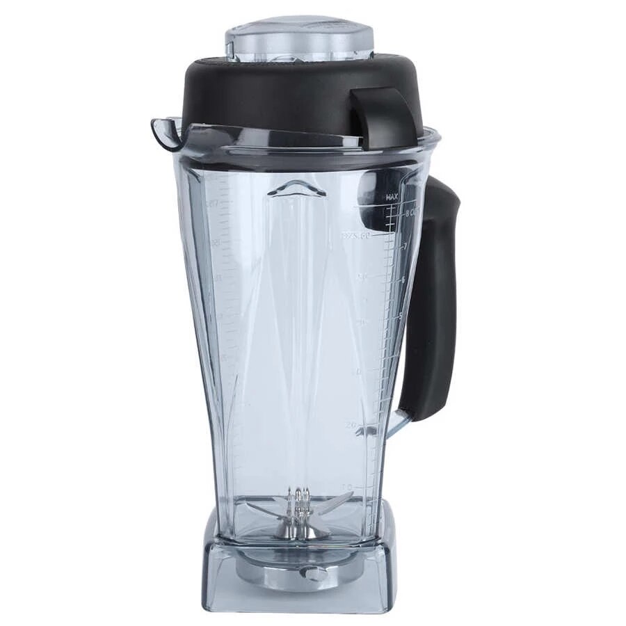 2l 64oz juicepress blender kanna kopp lock blad delar utbytessats passar för vitamix transparent mixer behållare kopp