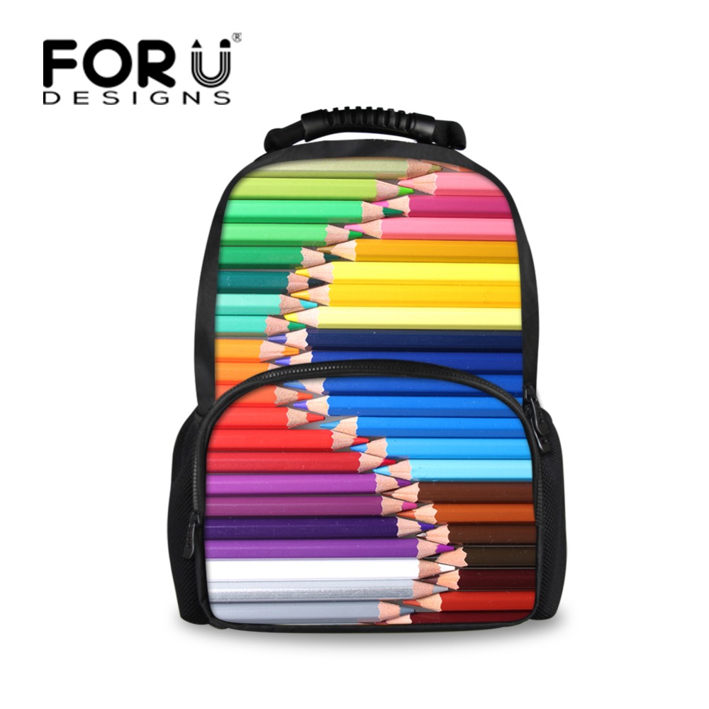 FORUDESIGNS modeschule Rucksack für jugendliche mädchen jungen hochwertige 3d freundlicher freundlicher druck Rucksack mochila feminina
