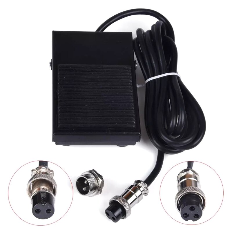 Pedal de pie de 3 pines, alimentación de 3 pines para TIG ATGW, corte por Plasma K3KD