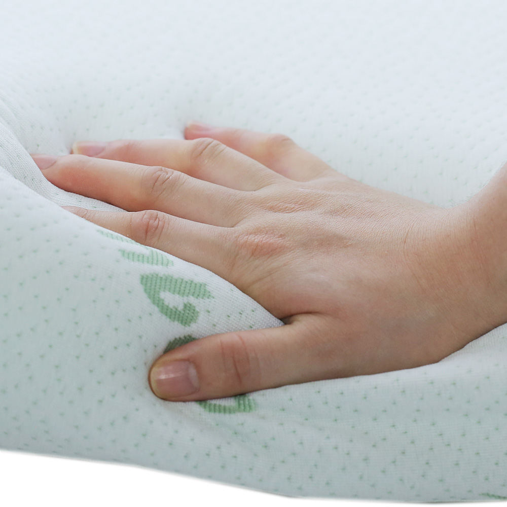 Slapen Bamboe Kussen Memory Foam Orthopedische Pillowr Kussen Gezonde Ademend Kussen Orthopedische Nek Vermoeidheid Relief