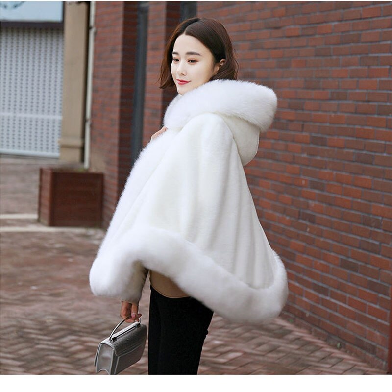 Women Wedding Bolero Bridal Wraps Shawls Warm Outerwear Wedding Wrap Formal With Hat