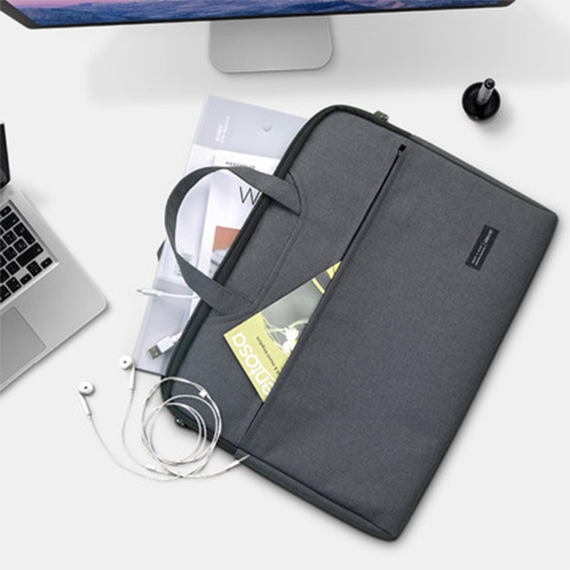 Delikatessen Aktentasche Dokument Tasche Tragbare Gute Qulity dauerhaft Tragbare Laptop Tasche Doppel Schicht Offiziell Datei Arbeit tasche