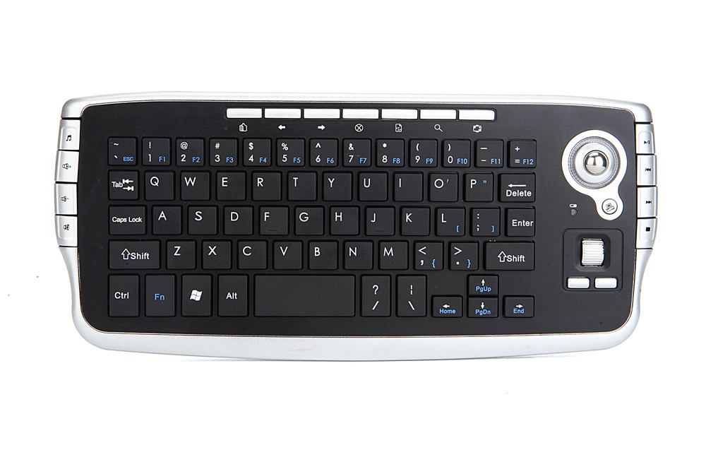 Mini 2.4G Wireless Keyboard With Trackball Sky Squirrel Handheld Touchpad Gaming Keyboard For Mart Tv Box Android Smartphone