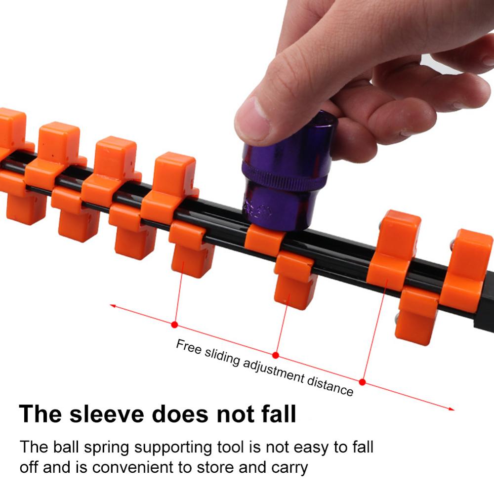 3 pièces 1/2in 3/8in 1/4in support de douille en plastique