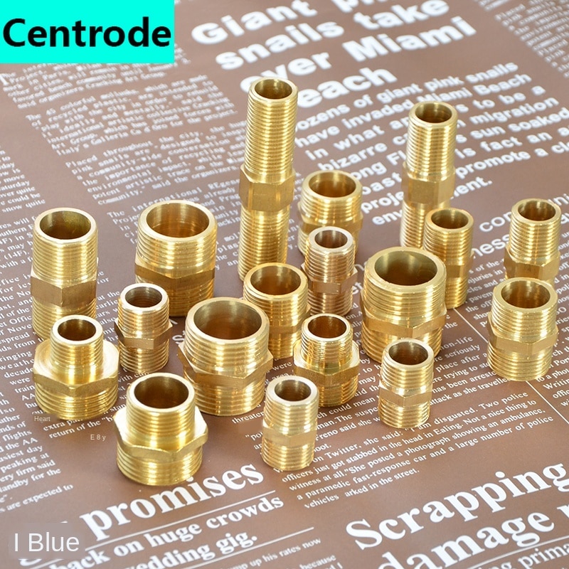 1/2 IN copper tee elbow inner and outer wire joint double inner wire direct outer tooth four-way gas solar water pipe fittings