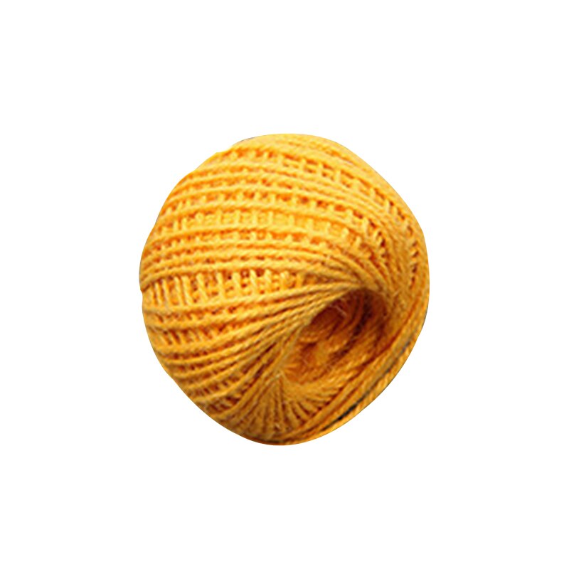 50m Natural Twine Cord Jute Linen Rope DIY String Gardening Cord Art Crafts Macrame Packing Home Textiles: 1