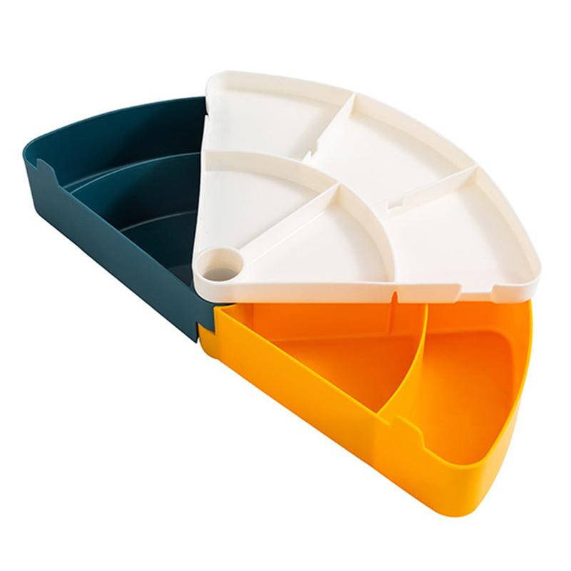 Rotation 2-Layer Candy Box Nut Case Snack Storage ... – Grandado