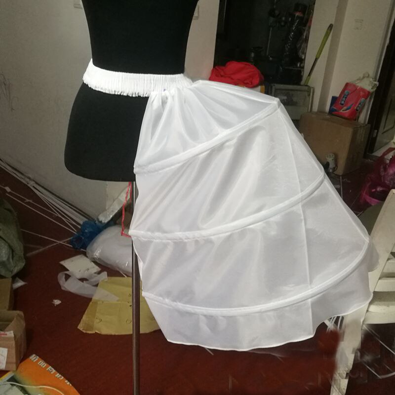 Jupe à la hanche pour femmes, jupon spécial pour robe Baroque, 3 trois cerceaux, sous-jupe Crinoline, accessoires de mariage, Stock