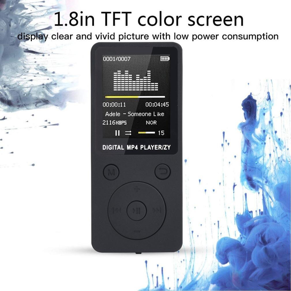 CARPRIE MP4 Lossless Sound Music Player FM Recorder MP4 Player Card Can play music and videos