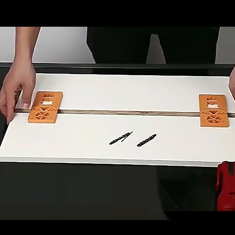 Multifunctional Hinge Punch Hole Locator Hinge Punching Formwork Installation Hinges Auxiliary Board for Door Cabinet