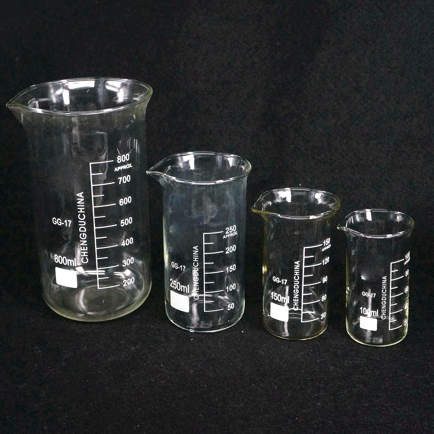 Gobelet Gradué En Verre Borosilicate De 100ml Gra Grandado 