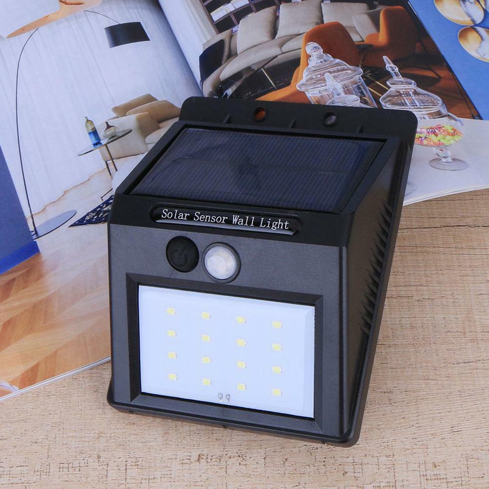 LED flashlight outdoor sensor wall waterproof solar garden street light sensor automatically lamp motion public road Night blubs