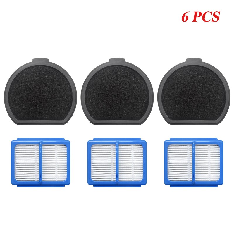 Voor Aeg QX9-1-50IB ASKQX9 Stofzuiger Hepa Filter Filter Katoen Professionele Vervanging Accessoires Onderdelen: 6PCS