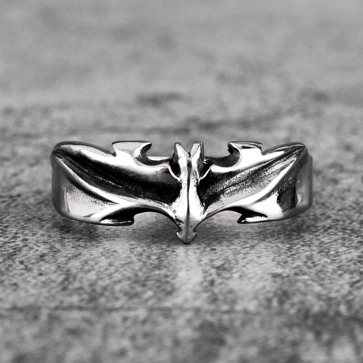Anillos góticos de acero inoxidable para hombre y mujer, joyería Punk bonita y única para mujer, novio, motorista, ,