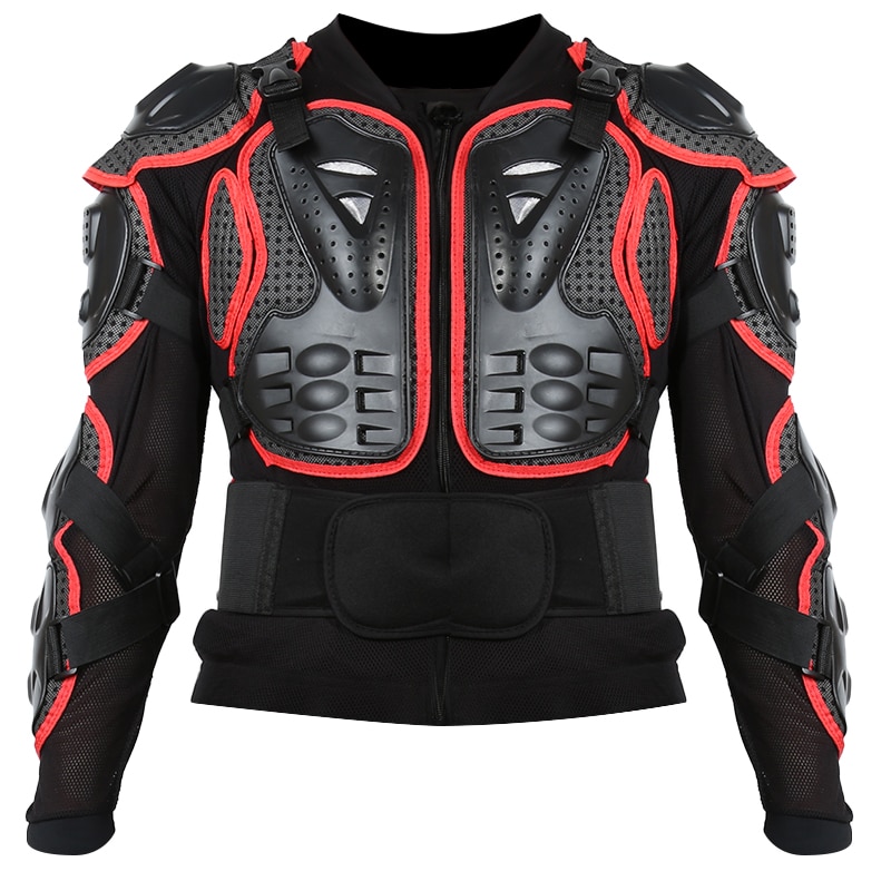 Motorcycle Full Body Armor Jacket Spine Chest Prot... – Vicedeal