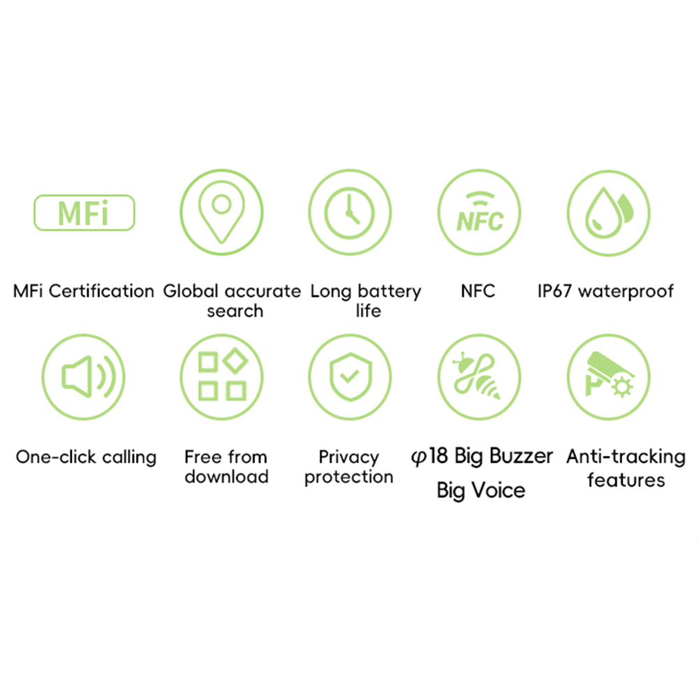 Rastreador de equipaje Air Tracker BT, funciona con Apple Find My APP, dispositivo antipérdida, etiqueta de seguimiento GPS inteligente para maletas de mochila de equipaje