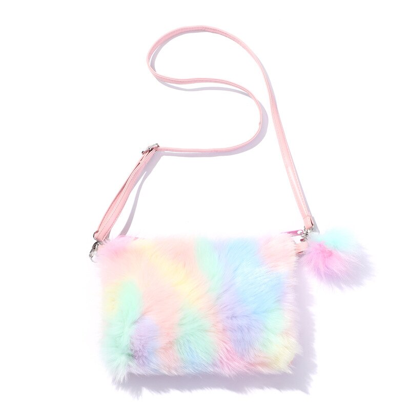 Mode Kinderen Meisjes Schoudertas Leuke Eenhoorn Dieren Messenger Bag Kids Sleutels Portemonnee Schattige Prinses Mini Handtas