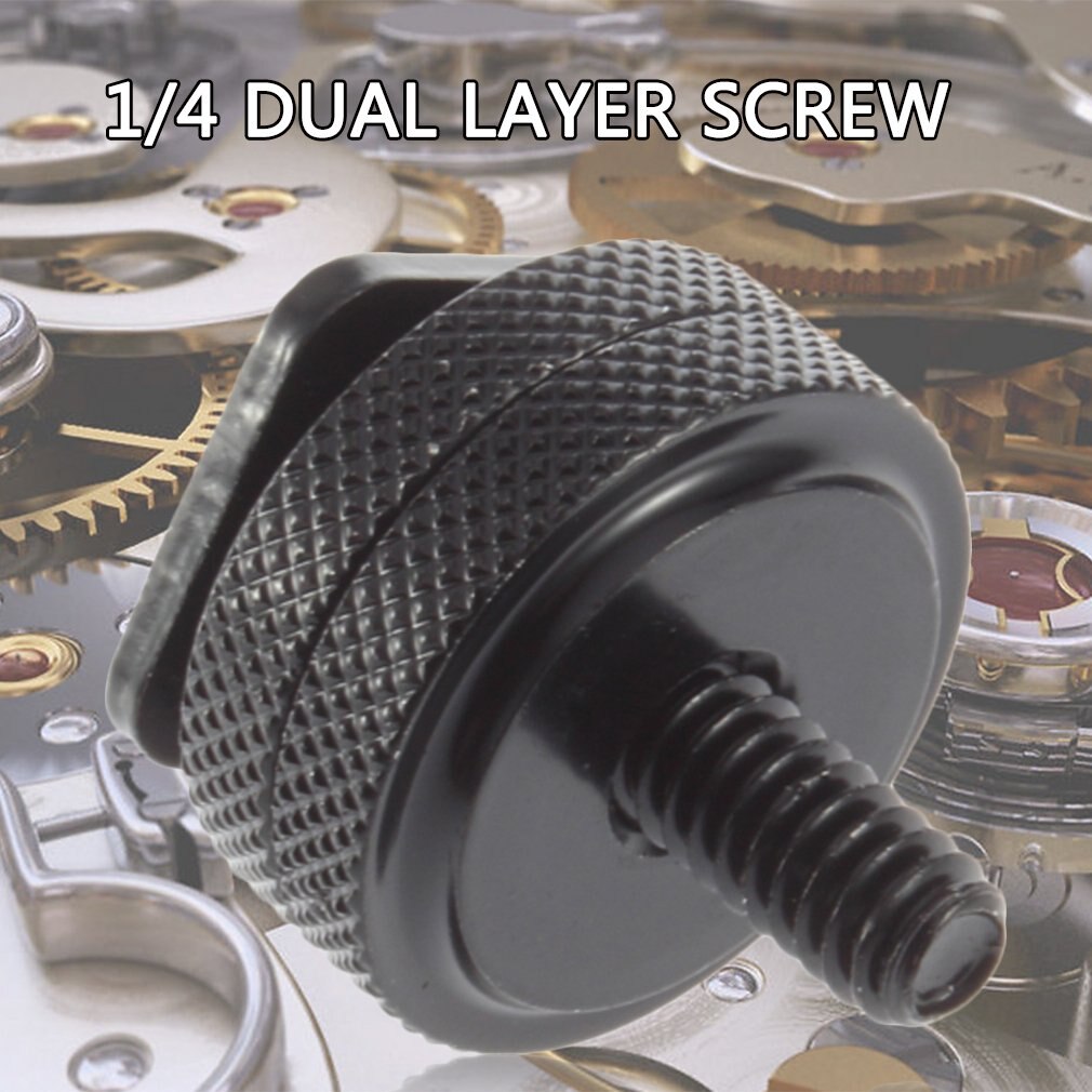 nouvelle 1/4 "-20 trépied en aluminium vis pour Flash adaptateur de chaussures chaudes Fix appareil numérique noir