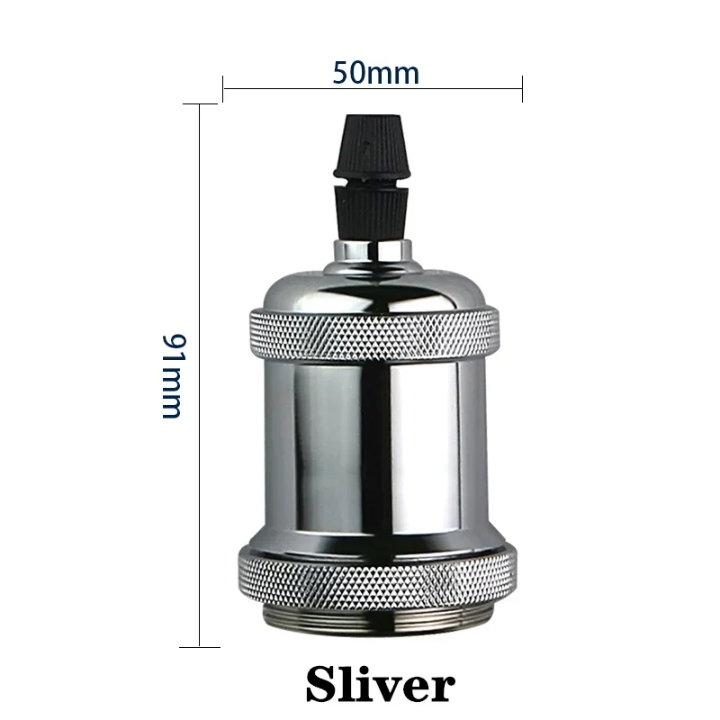 E27 Screw Lamp Stand Vintage Edison Light Bulb Socket Holder Adapter Base Cap Socket E26 Ceiling Light Lamp Bulb Fixing Base: GRAY / 2G11